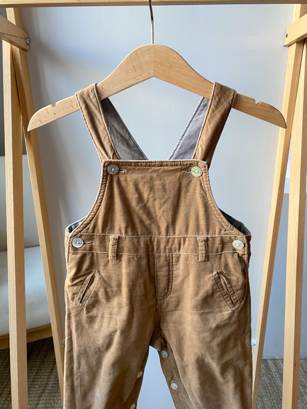 Вельветовый комбинезон Tartine et Chocolat, 80