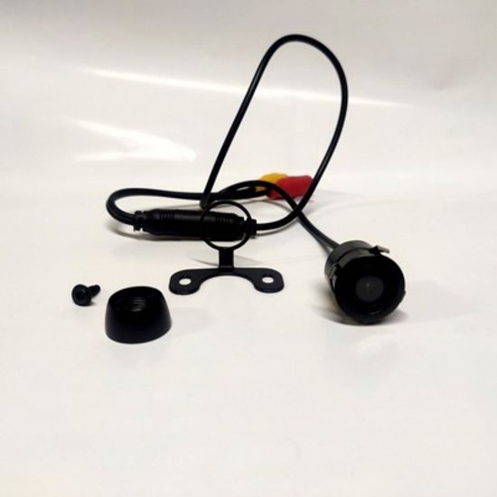 Камера заднего вида K-411 врезная круглая/лепестки