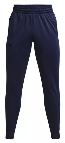 Мужские теннисные штаны Under Armour Men's Armour Fleece Joggers - midnight navy/black