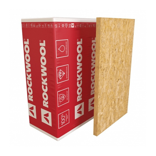 Базальтовая вата Rockwool Венти Баттс Оптима 1000х600х50 мм 8 плит в упаковке