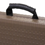 Стол складной 122*60*74см «Венеция» рисунок под ротанг