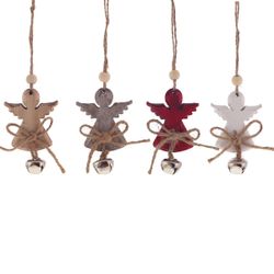 GAEM Украшение новогоднее "Ангел", L5,5 W2,5 H9 см, 4в.