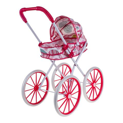 Коляска для куклы лежачая, пакет DL581-13