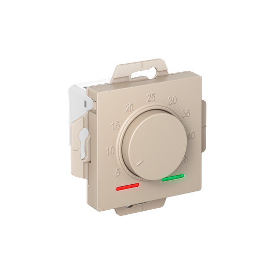 Термостат теплого пола электронный AtlasDesign 10А с датчиком механизм песочн. SE ATN001235