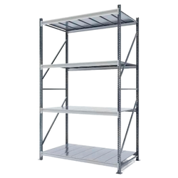 Стеллаж СФМ 2000х1750х600 (4 яруса с настилом) Zn