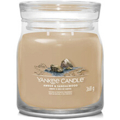 Yankee Candle Amber & Sandalwood Signature Candle (amber and sandalwood) 368.0g