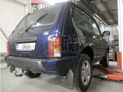 Фаркоп оцинкованный Galia L022C для Лада 4x4 Нива Урбан 2014-(паспорт и сертификат в комплекте)(без электрики)