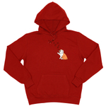 Толстовка "Английский бульдог с бабочками"