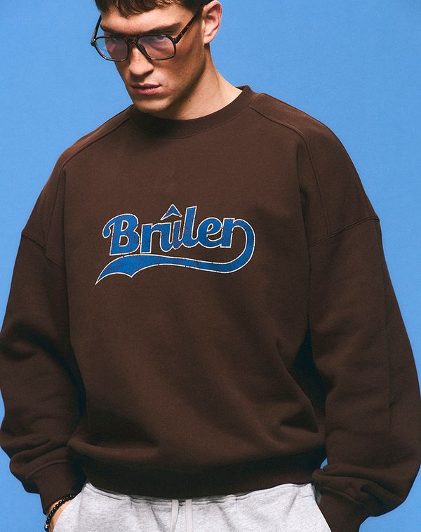 Толстовка Amour Vintage коричневая - фото 4