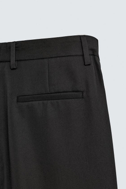 ZARA БРЮКИ FLARED FIT, ЧЕРНЫЙ