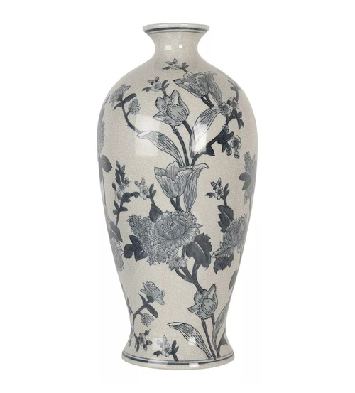 Ваза декоративная "Шарлот" большая Ø 21x44см Керамика