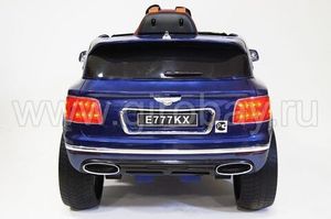 Детский электромобиль River Toys BENTLEY E777KX синий фото №8