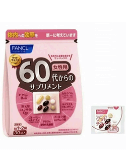 FANCL Мегакомплекс премиальных витаминов и минералов для женщин c 60 лет