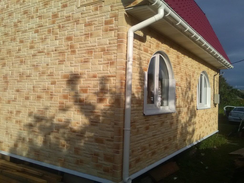 Фасадная панель Альта-профиль Камень Пражский 04 800х590 мм 0,38 м2