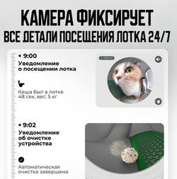Автоматический лоток с AI камерой PUROBOT MAX PRO PETKIT