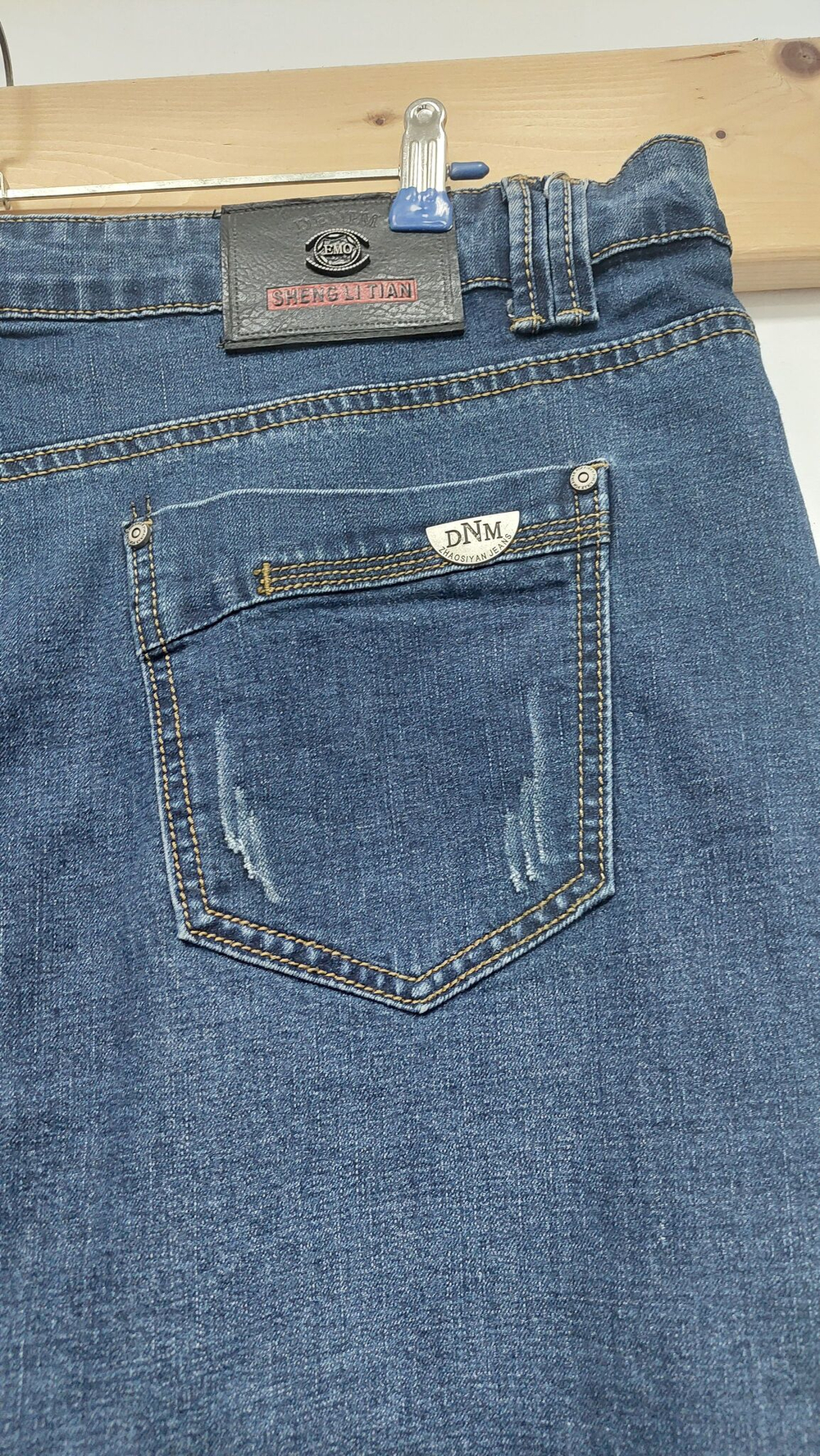 Юбка джинсовая синяя на пуговицах до колена размер 40 58 60 5XL 6XL