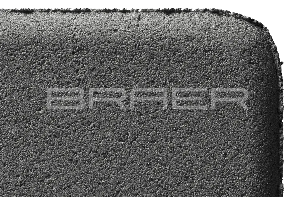 Тротуарная плитка Braer Классико, Серый, 60 мм