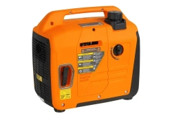 Генератор бензиновый инверторный Carver PPG-1400IS (1.4 кВт, 230В) цифровой дисплей, Quick Charge USB/Type-C, защита от перегрузки, экономичный режим