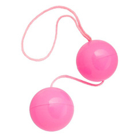 Розовые вагинальные шарики 3,5см ToyFa Basic Bi Balls 885006-3