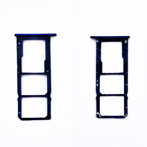 Контейнер SIM для Huawei Honor 8A/8A Pro/8A Prime Синий