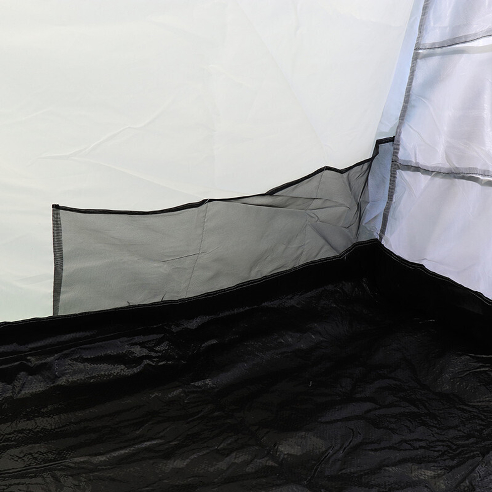 Палатка 4х-местная, 255+225х270х155 см, 2 слоя, 1 комн, с москитной сеткой, Green Days, Tunel tent