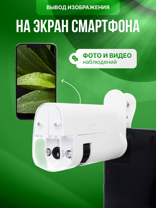Микроскоп карманный для проверки денег Levenhuk Zeno Cash ZC14