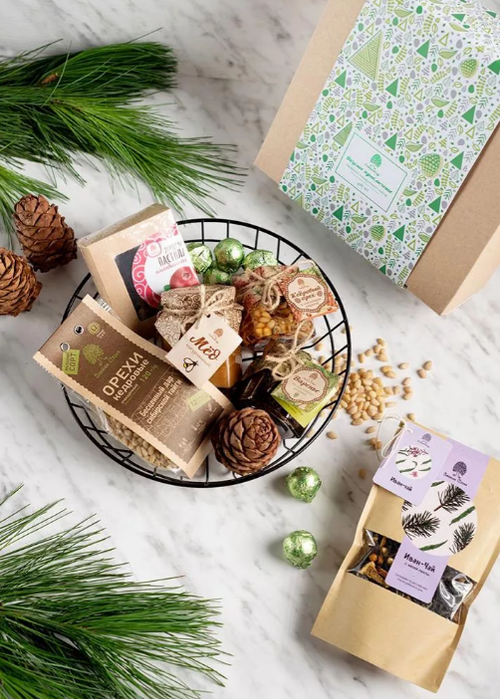 Подарочный набор «Таежный сбор» / 765 г / Сибирский кедр