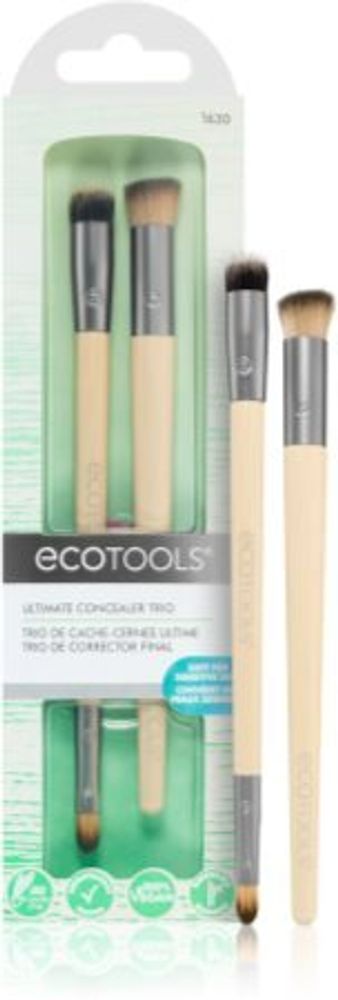 EcoTools набор кистей Ultimate Concealer Trio