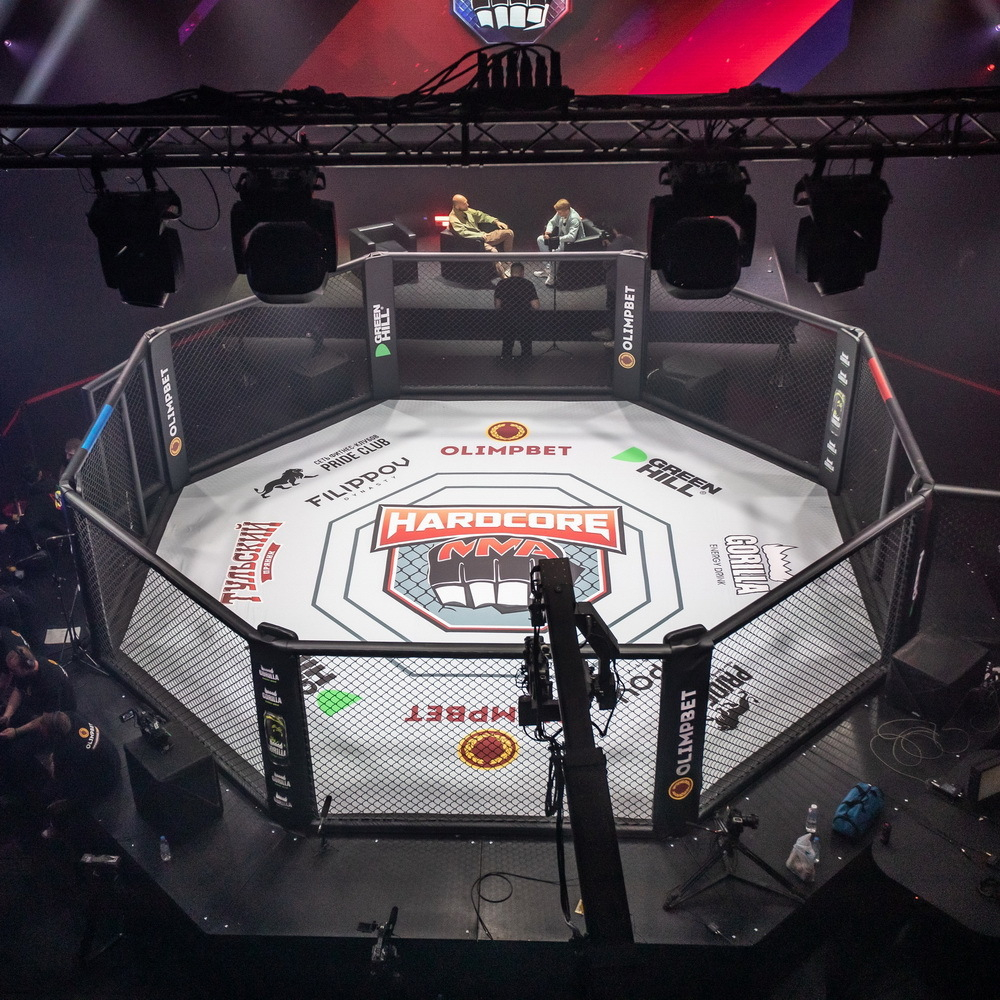 Восьмиугольник турнирный на помосте