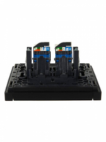 FORTE&PIANO Розетка компьютерная двойная RJ45 кат.6 FP134 черный IEK