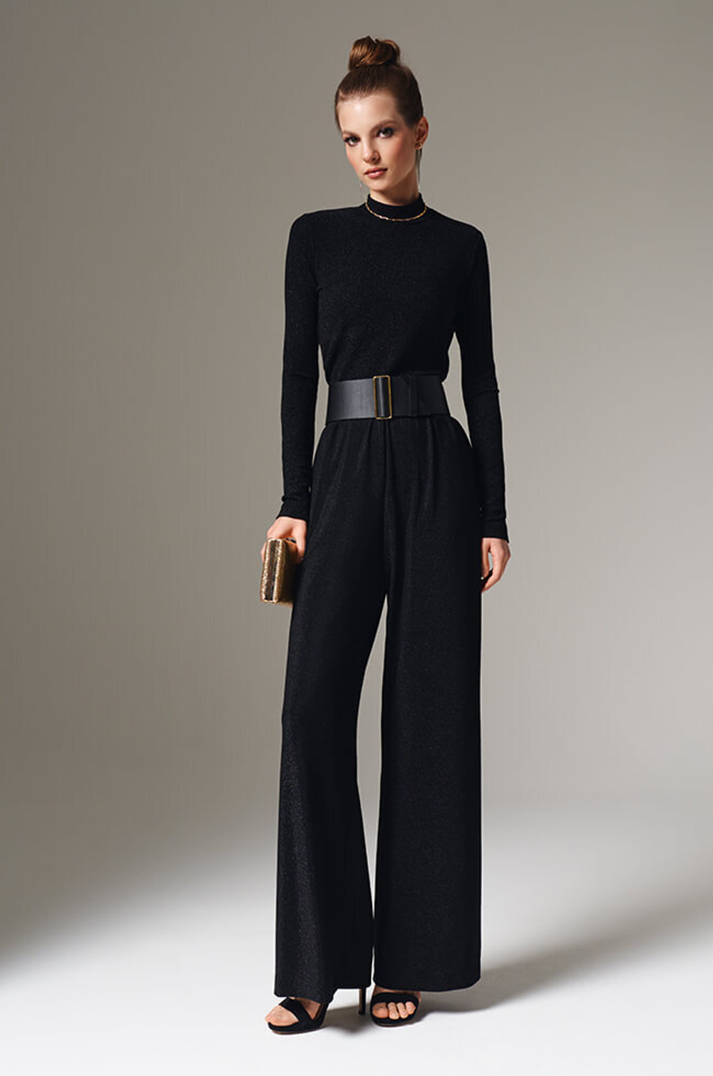 23122 Водолазка женская (черный)