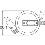Аккумулятор ML2020/F1AN Panasonic