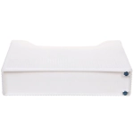 Лоток для хранения на двух колесиках «ШТОФТ», цвет белый, 34*9*25,5см (лейбл Селфи)