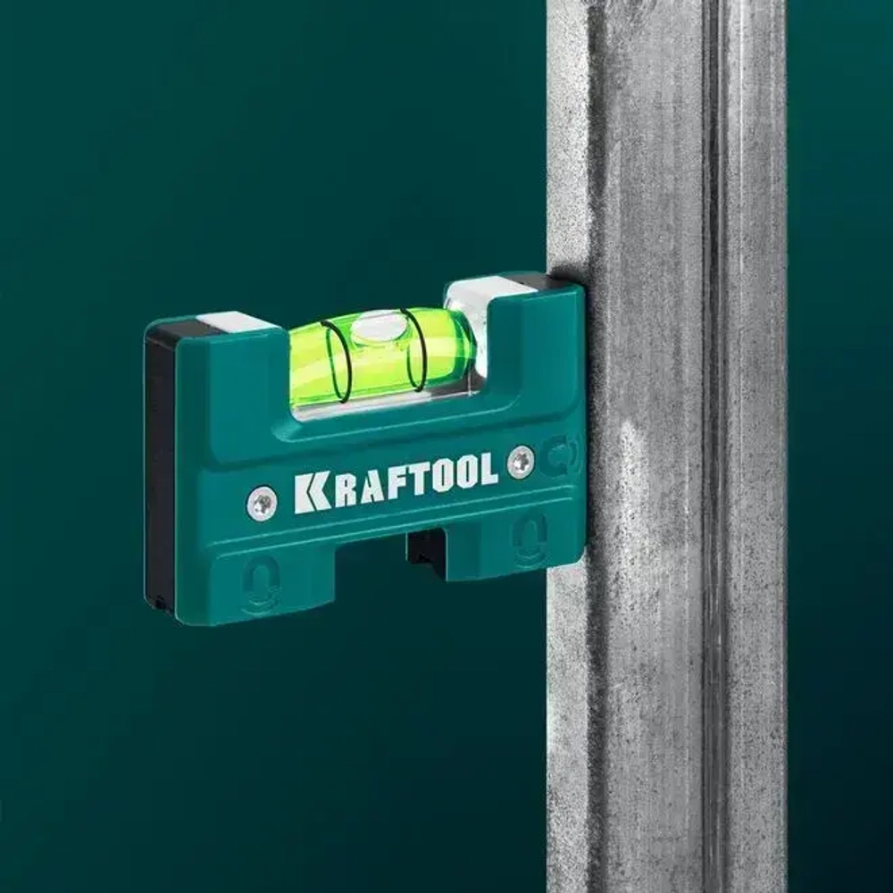 Магнитный уровень для розеток KRAFTOOL Electric 76 мм 34786