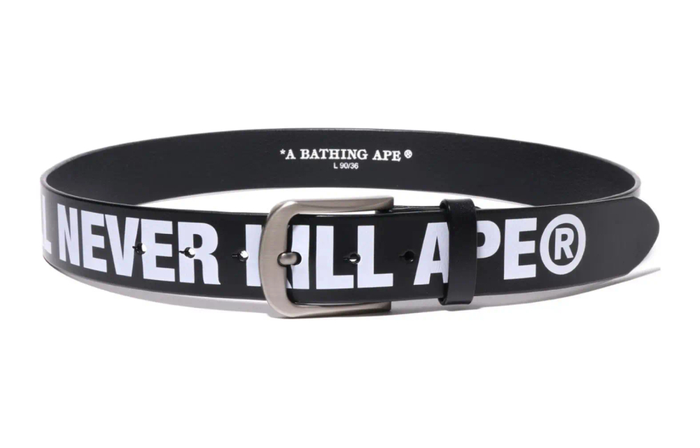 A Bathing Ape A Bathing Ape Bathing Ape Leather Belt