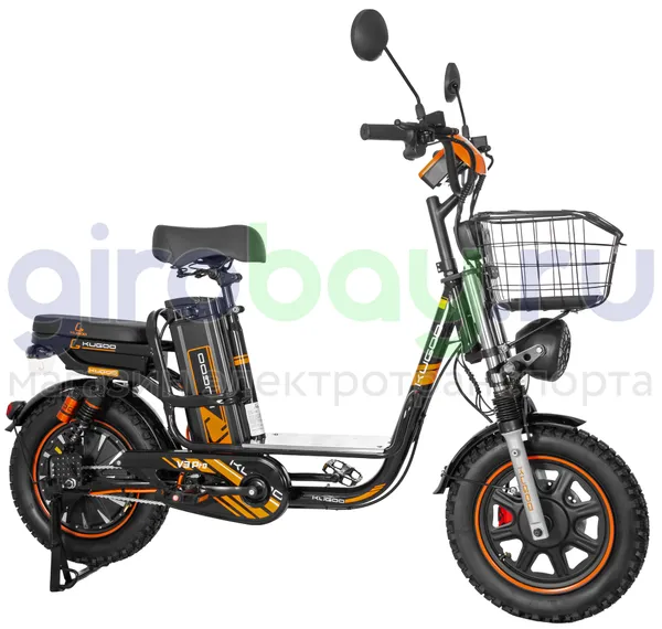 Электровелосипед Kugoo Kirin V3 PRO (60V/21Ah) внедорожная резина фото №6