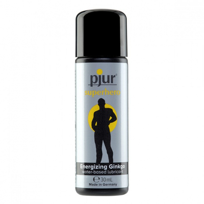 Стимулирующая смазка для мужчин PJUR Superhero glide Energizing Ginkgo (30 мл)