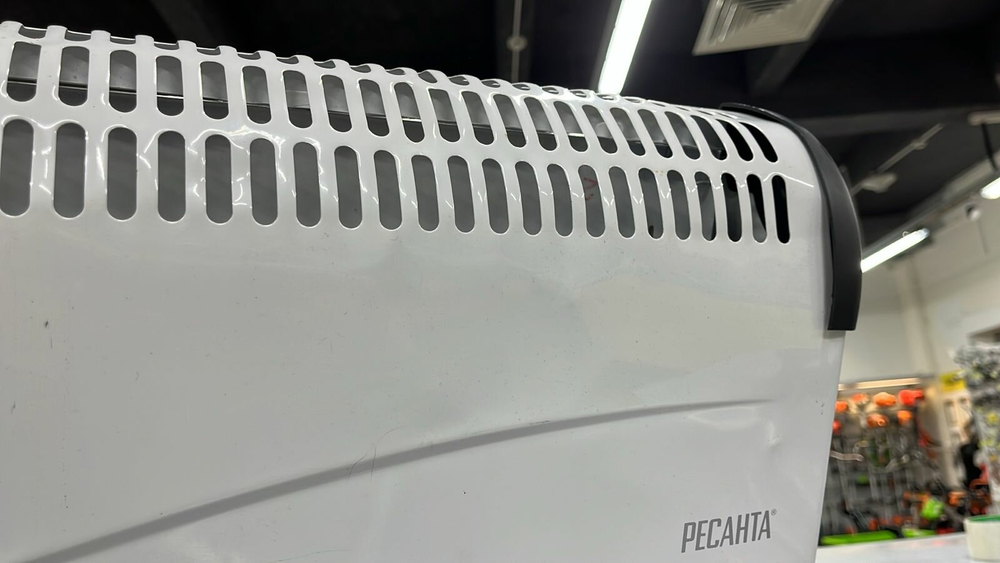 Конвектор электрический ОК-1000С (стич) Ресанта, напольный обогреватель для дома 1000 Вт