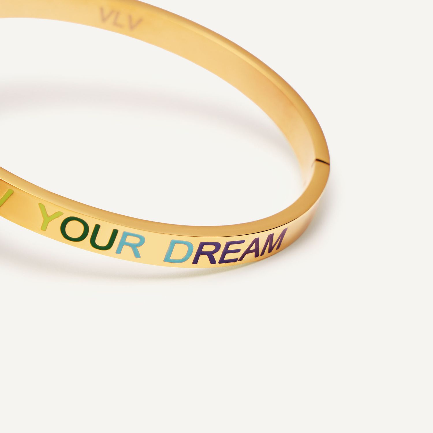 Браслет Follow Your Dream (Следуй за своей мечтой) – Gold