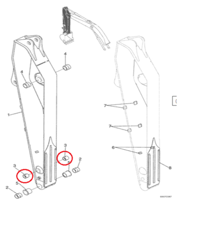 Втулка YM12B01092P1