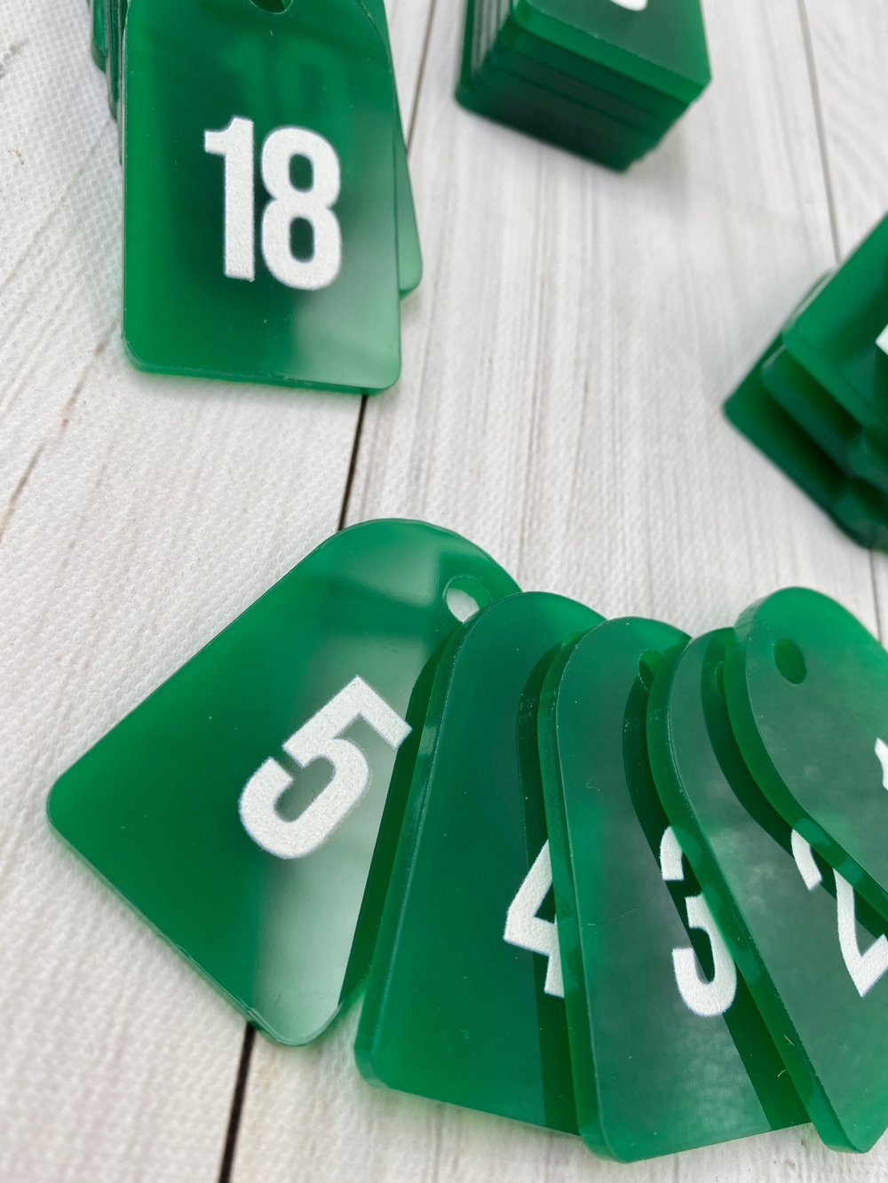 Номерки для ключей 30х50 (Комплект)