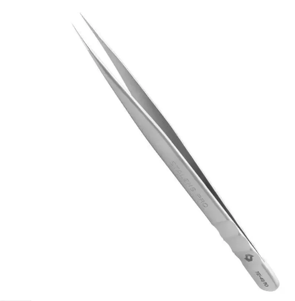 Пинцет профессиональный для ресниц ЭКСПЕРТ 41 ТИП 10 (прямой)