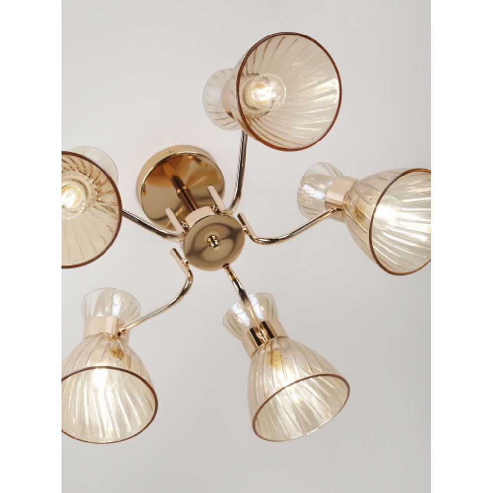 Люстра Rivoli Victoria 9183-305 5хЕ27 60 Вт модерн | Лайт