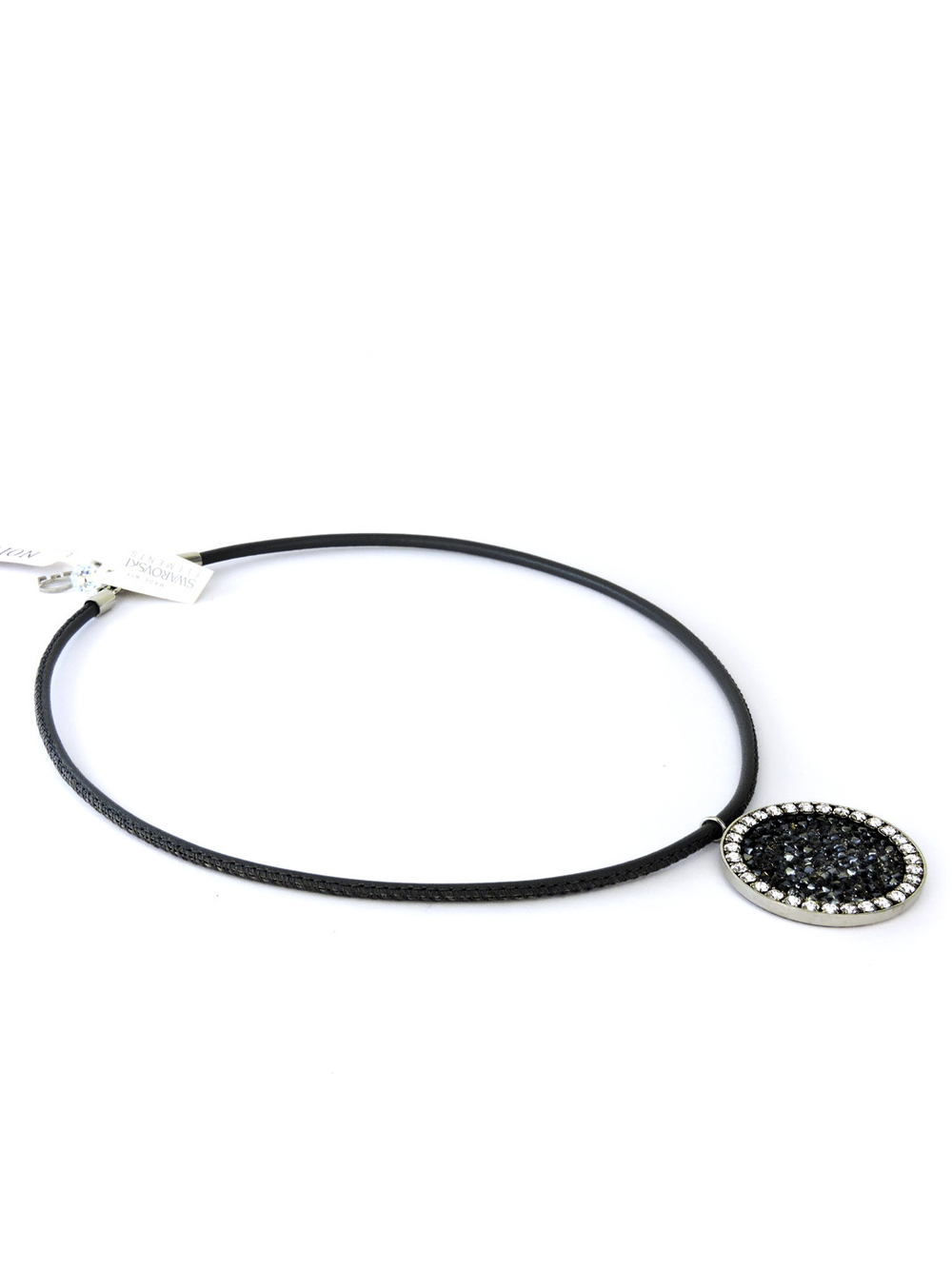 4705 Coeur de Lion кожаное колье с кулоном из кристаллов Сваровски - Parfum.cash