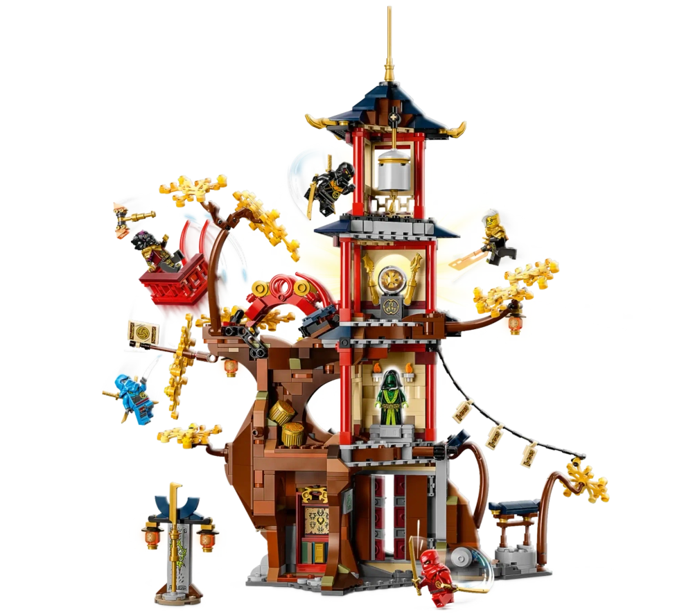 Конструктор LEGO Ninjago 71795 Храм энергетических ядер Дракона