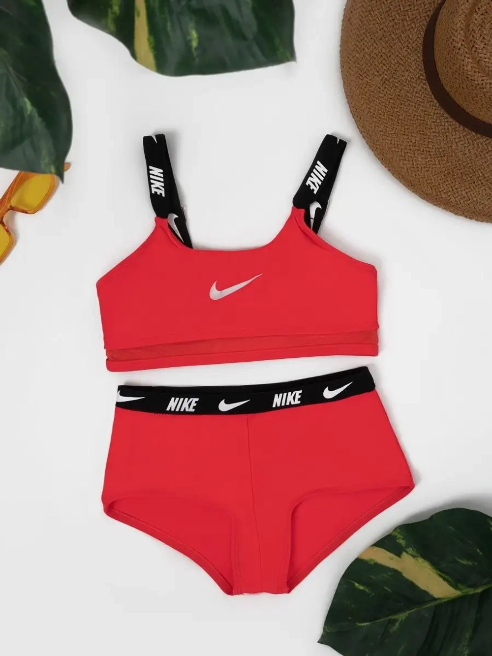 купальник раздельный шорты и топ