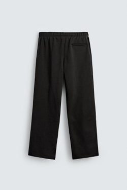 ZARA БРЮКИ-ДЖОГГЕРЫ СТАНДАРТНОЙ ПОСАДКИ, ЧЕРНЫЙ