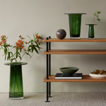 Ваза victoria, 26 см, зеленая