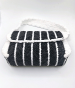 Сумка женская "Черно-белая"