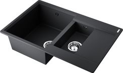 Мойка Daisen 78-2T-BL Tetogranit/черный(арт.4993535)